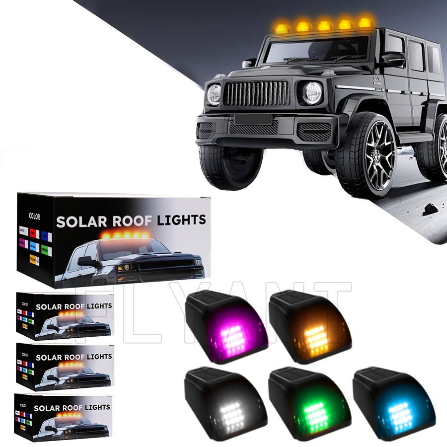 V Mount Battery - Portable Solar LED Smoke Roof Marker