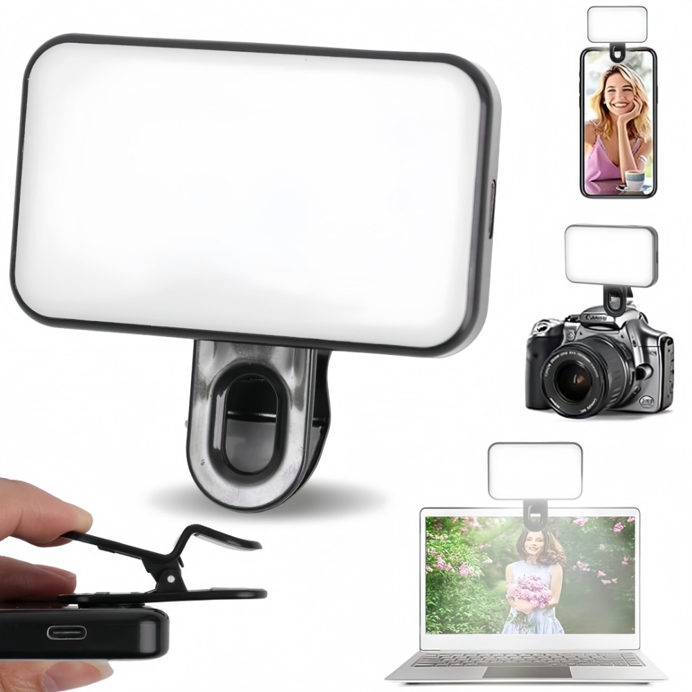 Photography Lighting Portable - 3 Modes Adjustable Selfie Fill Light
