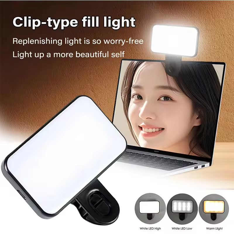 Photography Lighting Portable - 2pcs Portable Mini Selfie Fill Light