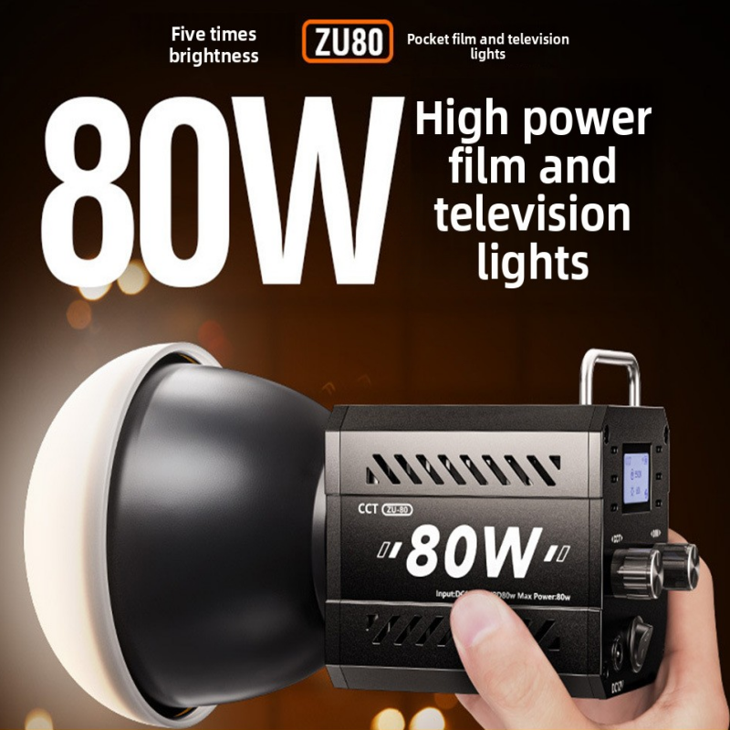 ZU80 High-Power COB Fill Light - Photography Lighting Portable 评论和价格