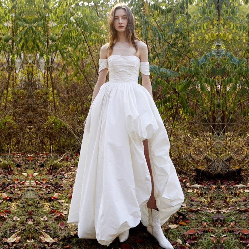 One Shoulder Strapless Simple  - Photography Natural Lighting 评论和价格