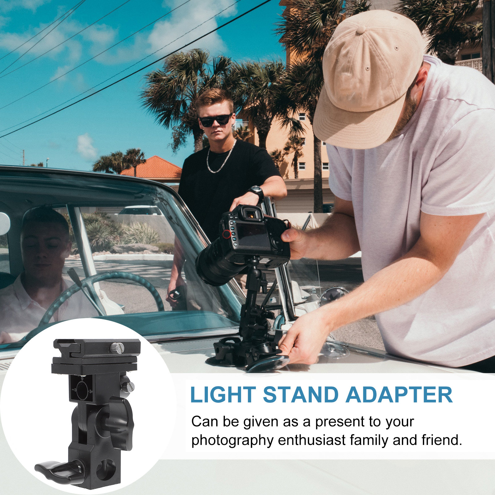 Adjustable Flash Light Bracket - Photography Lighting Direction 评论和价格