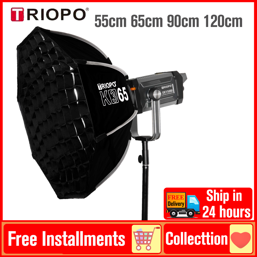 TRIOPO Bowens Mount Softbox K- - Beauty Dish 55Cm 评论和价格