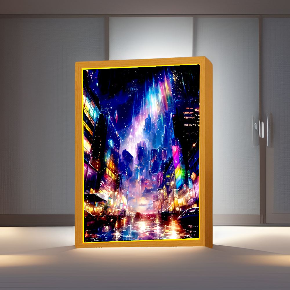 Beautiful City Light Painting  - Photography Lighting Wall 评论和价格