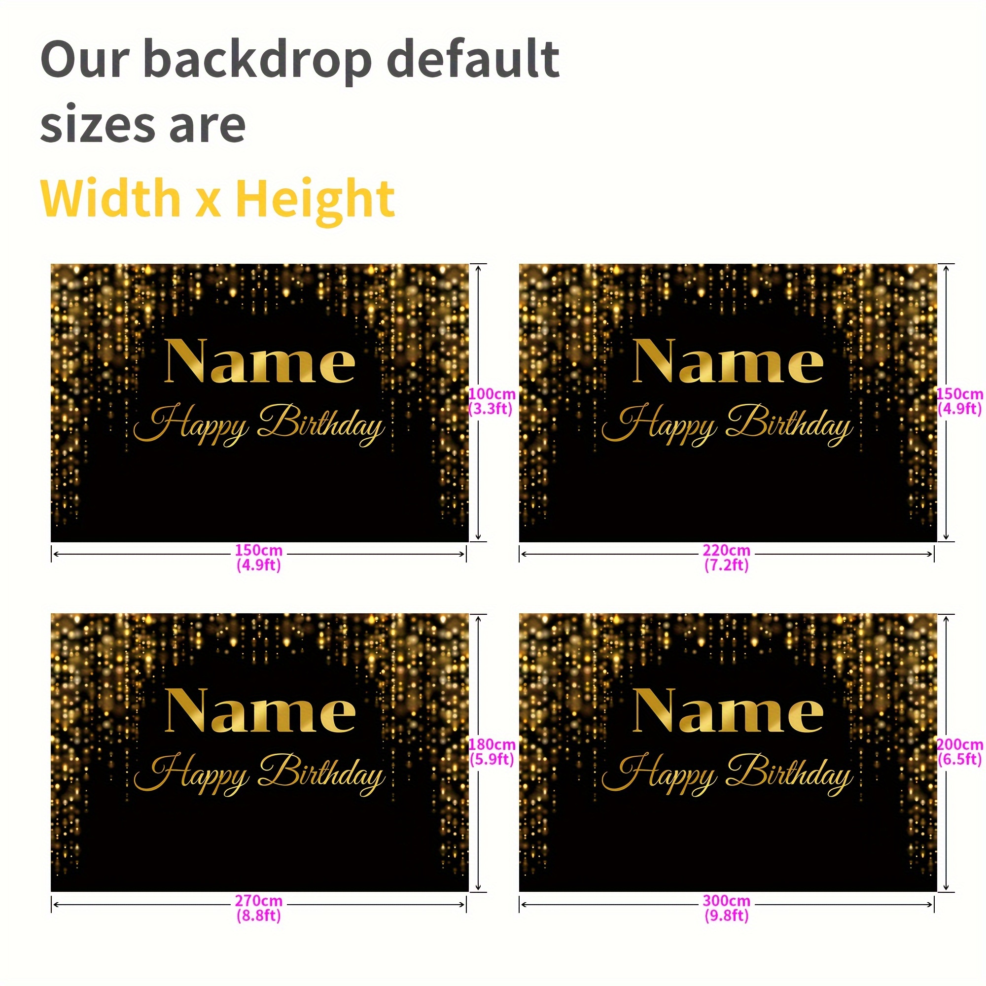 Custom name banner wedding pho - Photography Lighting Backdrop 评论和价格