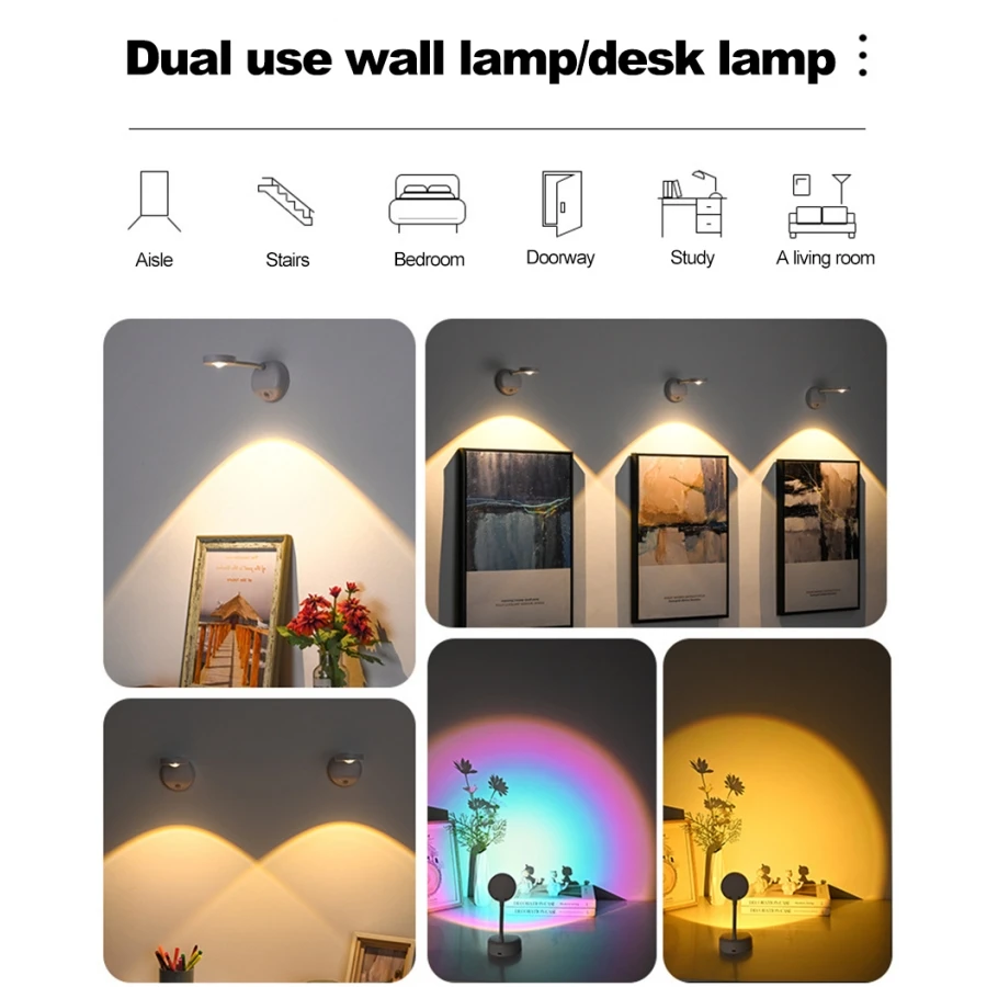 Spotlights USB Rechargeable In - Photography Lighting Wall 评论和价格