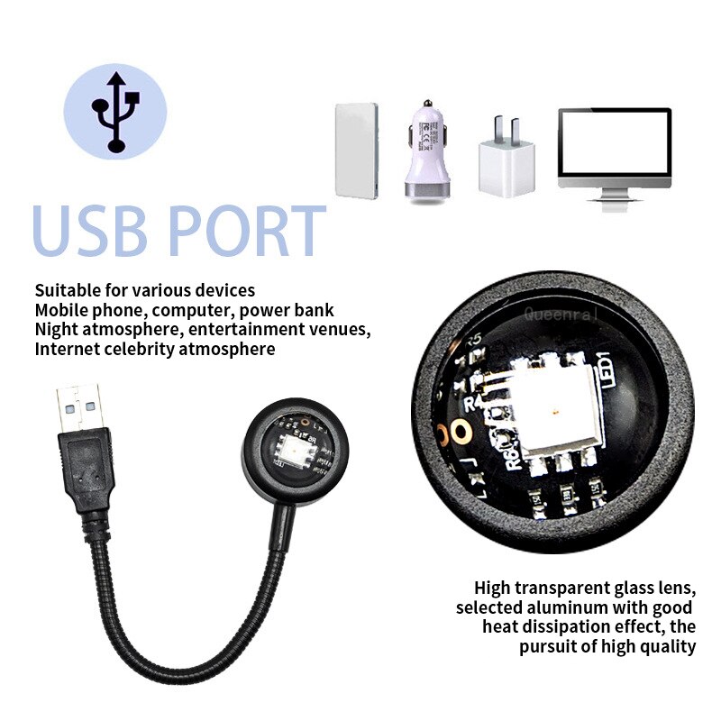 LED USB Sunset Lamp Projector  - Photography Lighting Wall 评论和价格