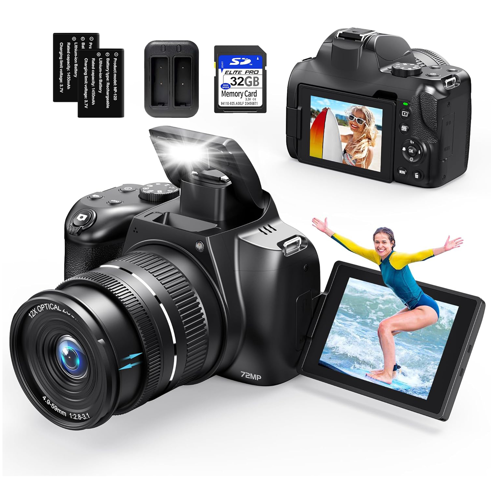 72MP Digital Cameras For Photo - Photography Natural Lighting 评论和价格