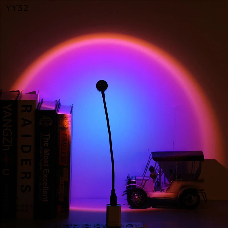 〔YY32〕LED Sunset Lamp Nightlig - Photography Lighting Mood 评论和价格
