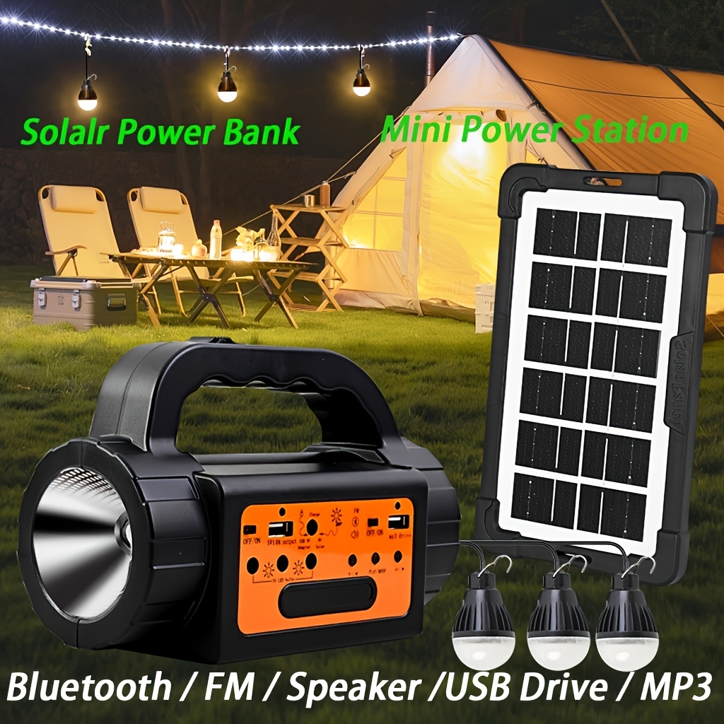 Solar Rechargeable Camping Lig - V Mount Battery 评论和价格