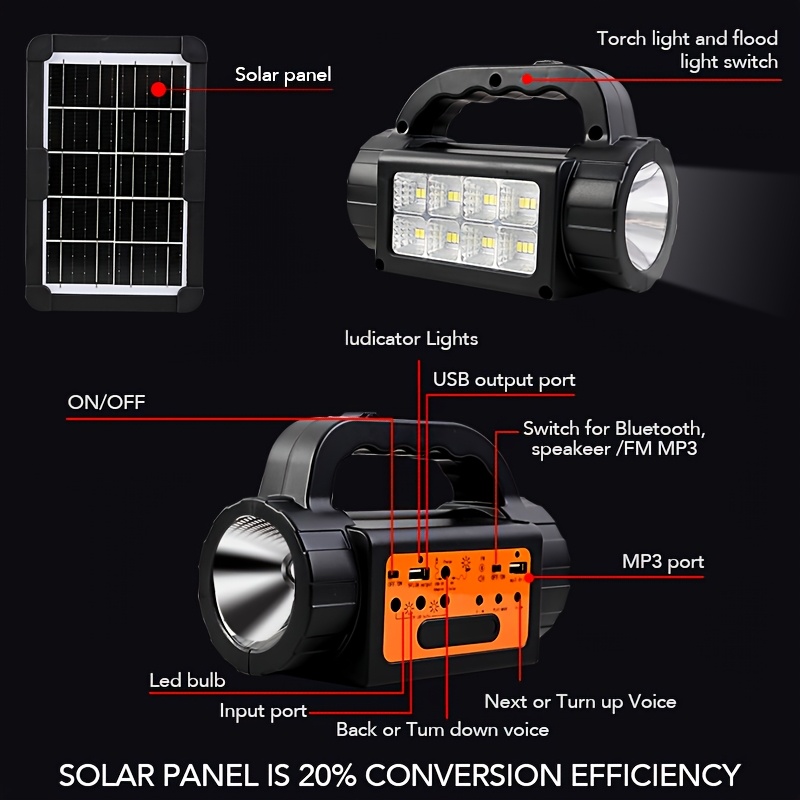 Solar Rechargeable Camping Lig - V Mount Battery 评论和价格