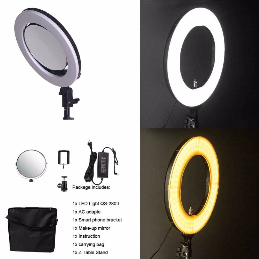 10'' QS-280II 95RA Bicolor LED - Learn Photography Lighting 评论和价格