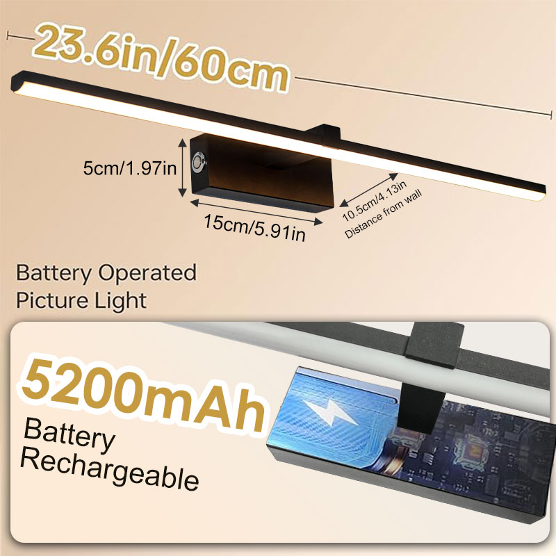 LED Picture Lights Battery Ope - Photography Lighting Wall 评论和价格