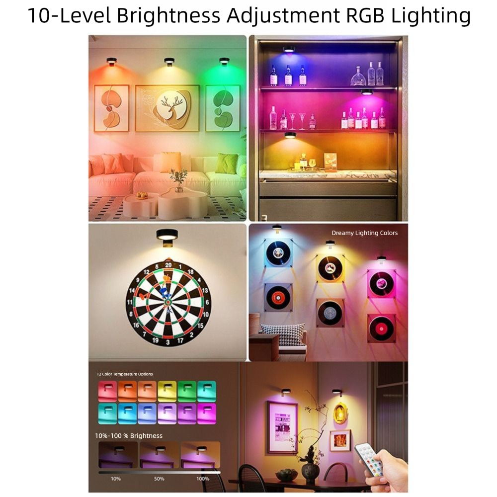 1/2/3Pcs Wall Mounted Magnetic - Photography Lighting Wall 评论和价格