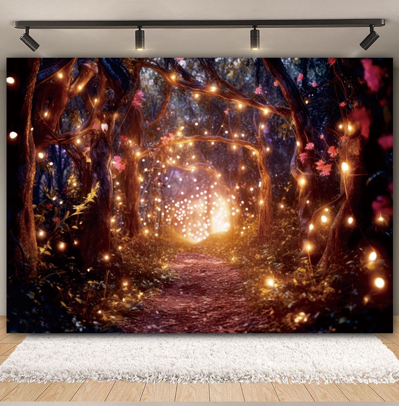 Fairy Tale Garden Backdrop for - Photography Natural Lighting 评论和价格