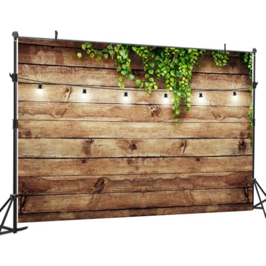 10X8FT Rustic Wood Plank Photo - Photography Lighting Backdrop 评论和价格