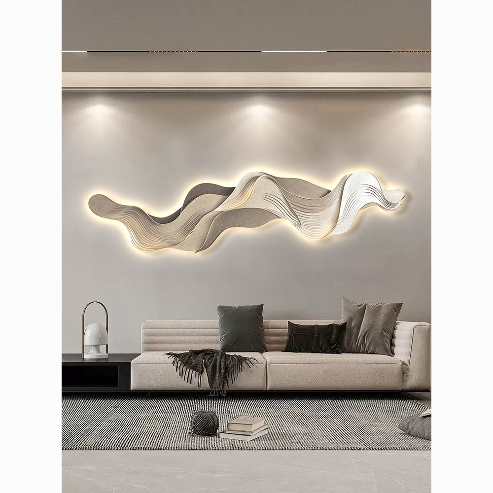 Mountain light luxury sofa bac - Photography Lighting Wall 评论和价格
