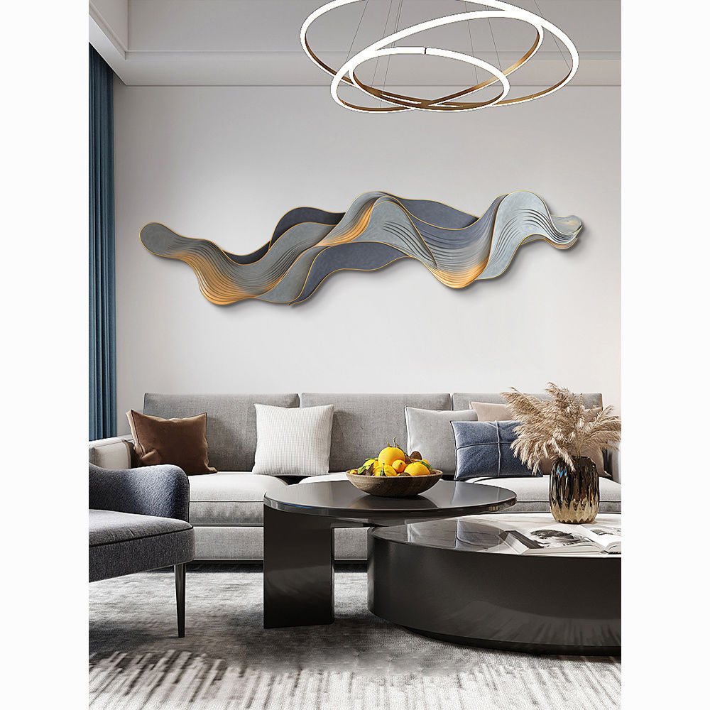 Mountain light luxury sofa bac - Photography Lighting Wall 评论和价格