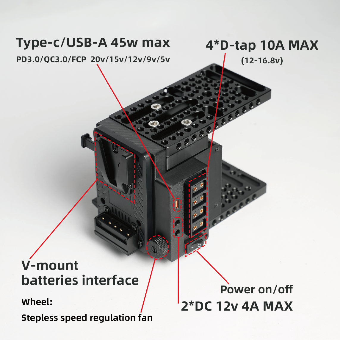 For Canon Nikon Sony Panasonic - V Mount Battery 评论和价格