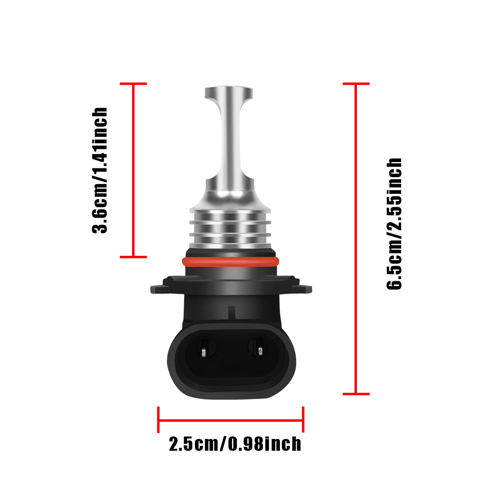 4pcs 9005+H11 36000LM 6000K Br - V Mount Battery 评论和价格